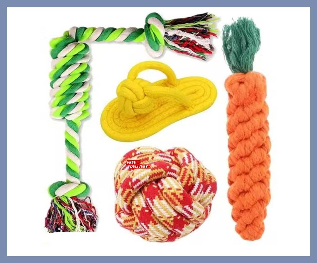 XAVTRA Dog toys combo 0001 Wool Chew Toy For Dog & Cat