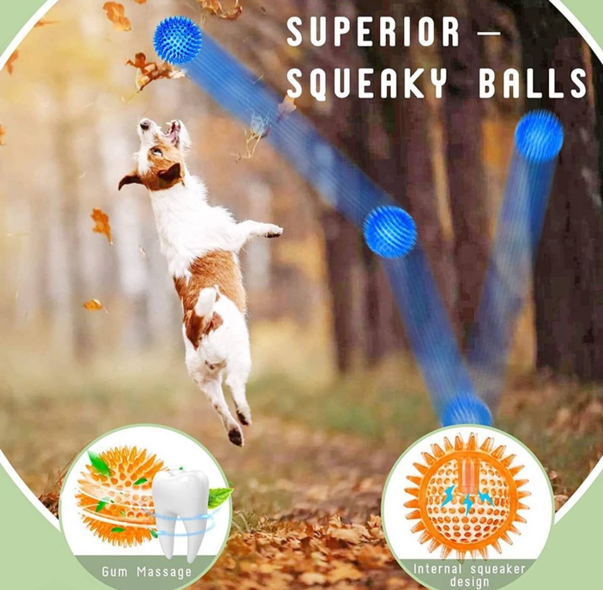 decorvaiz Toys for Puppies & Small Dogs Toys | Rope Ball Toy | Cotton, Rubber Ball, Bone, Chew Toy, Rubber Toy, Squeaky Toy, Training Aid, Tug Toy For Dog — photo 3