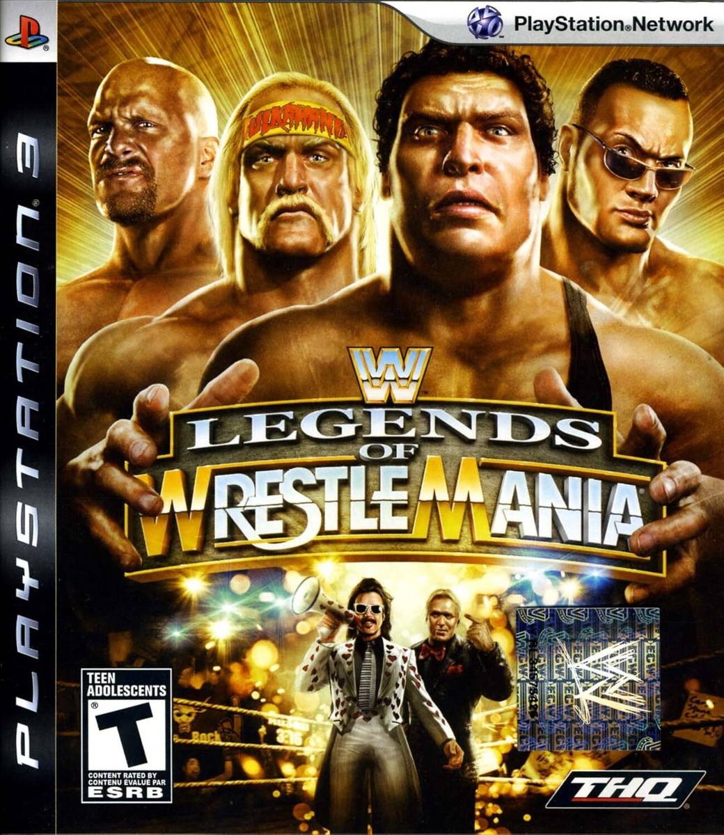Legends of wrestlemania ps3 (2009)