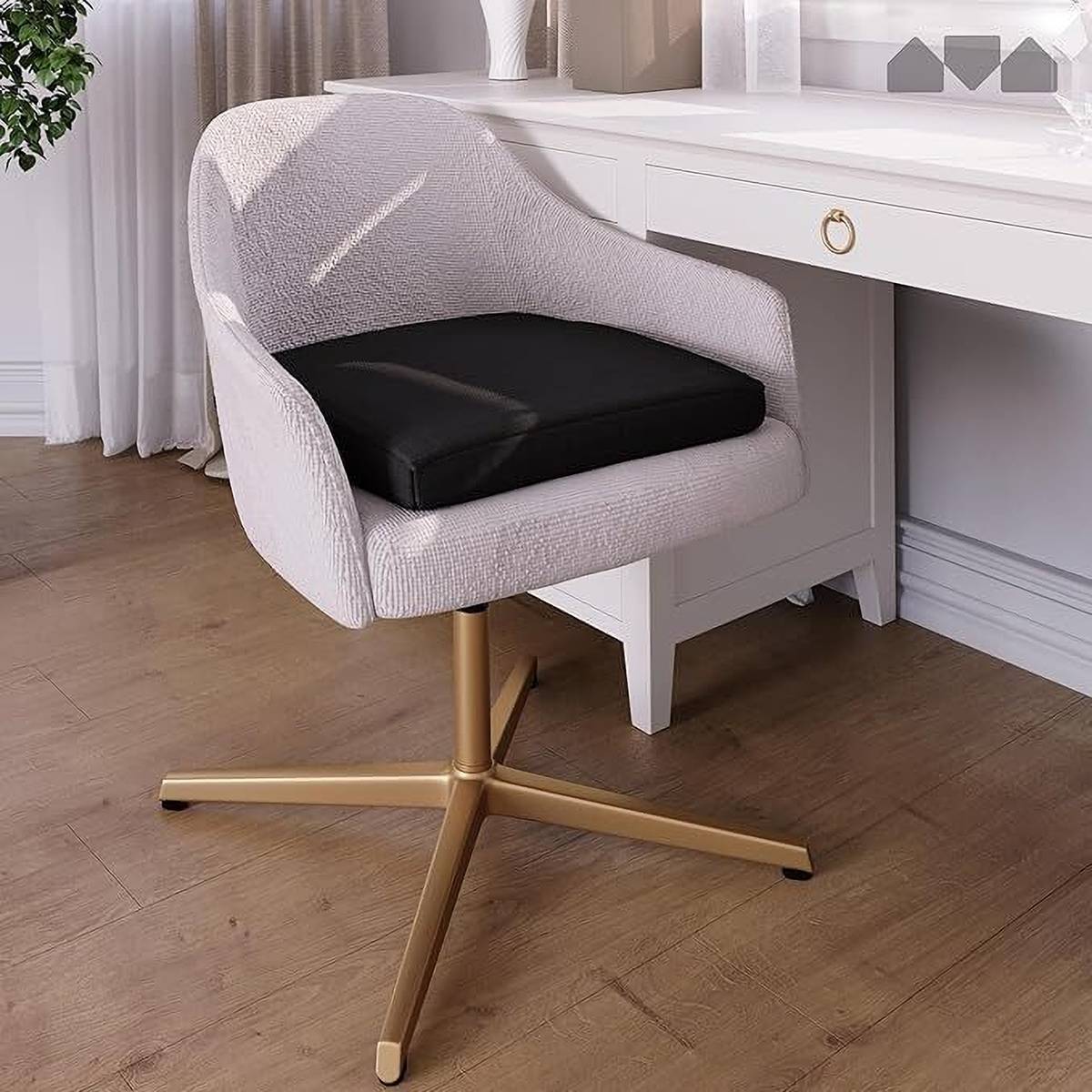 9villa Gel, Memory Foam Chair Pad Pack of 1 Solid — photo 2