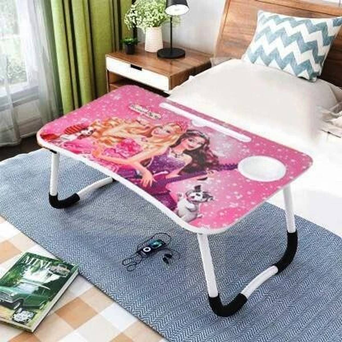 A V CREATION Engineer Wood Study Table| Kids Table|Foldable Table| Dinner Table|Laptop Table| Wood Portable Laptop Table — photo 2