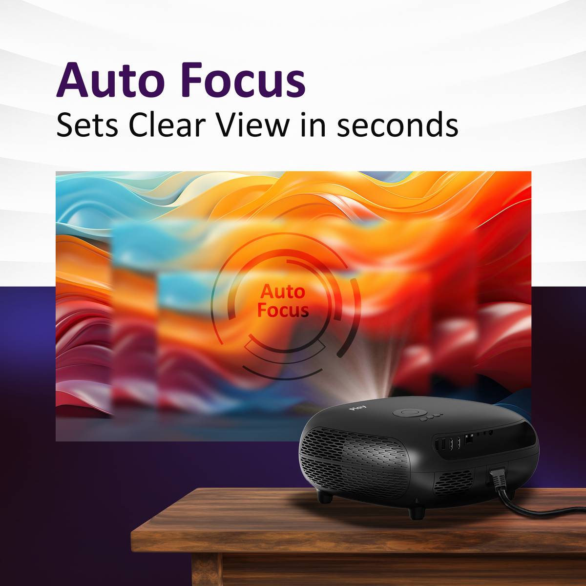 OTEK OT-BPlay (7500 lm) Portable Projector — photo 3