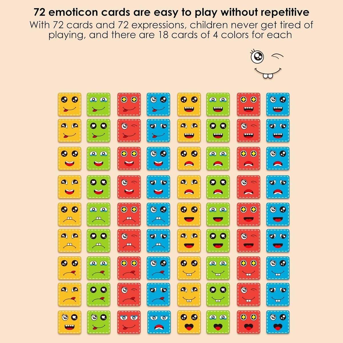 Learning Emotion Puzzle Cubes – Educational Toy for 3–5 Years — photo 4