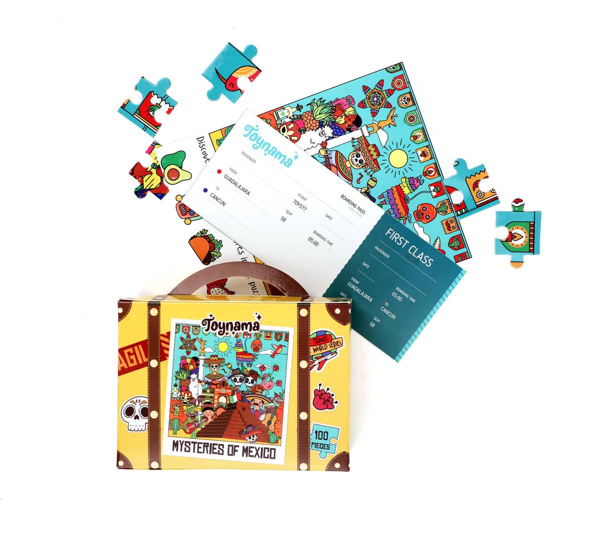 Toynama Mystic Bharat, Ancient China & Mysteries of Mexico 100 Pieces Each Ages 5+ — photo 3