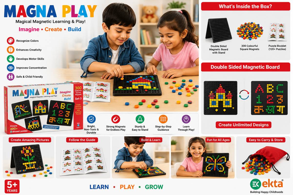 ekta products Pvt Ltd Magna Play Set-3 — photo 3