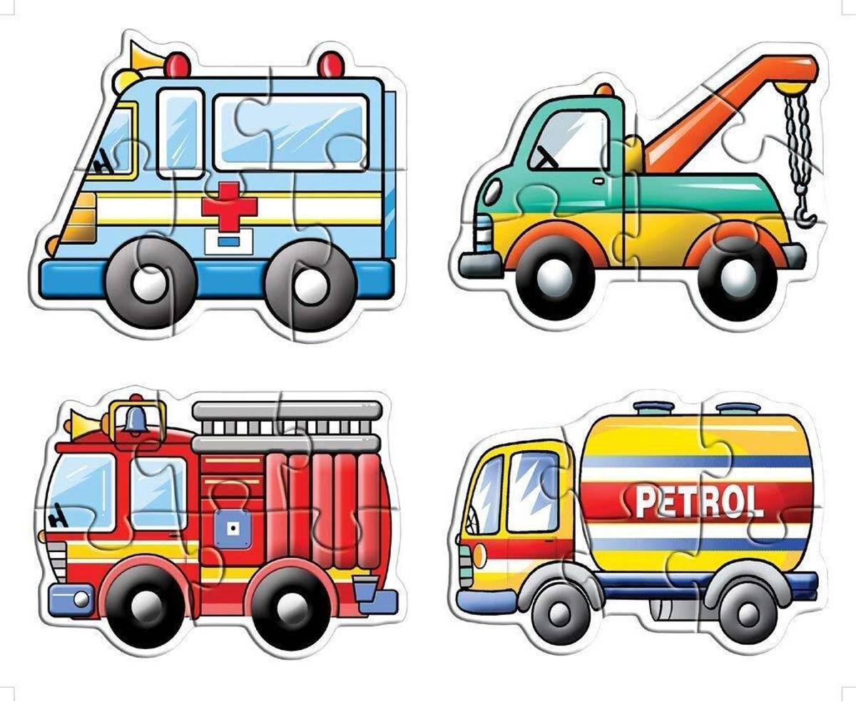 Creatives Creative’s 5 Piece Puzzles Vehicles Learning Toy Kids Education puzzles Ages 3+ — photo 3