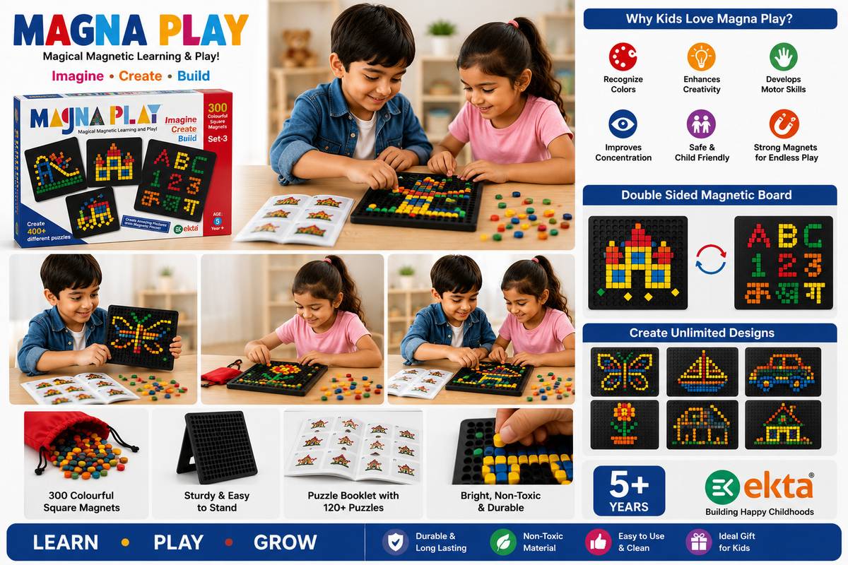 ekta products Pvt Ltd Magna Play Set-3 — photo 5