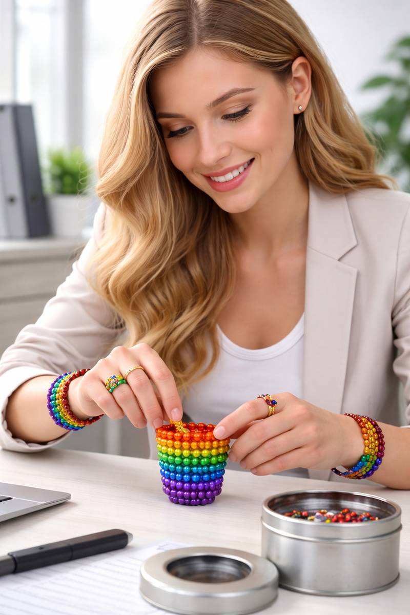 Magnetic Balls New Trending 216 Pcs Ball Toys for Kids — photo 4