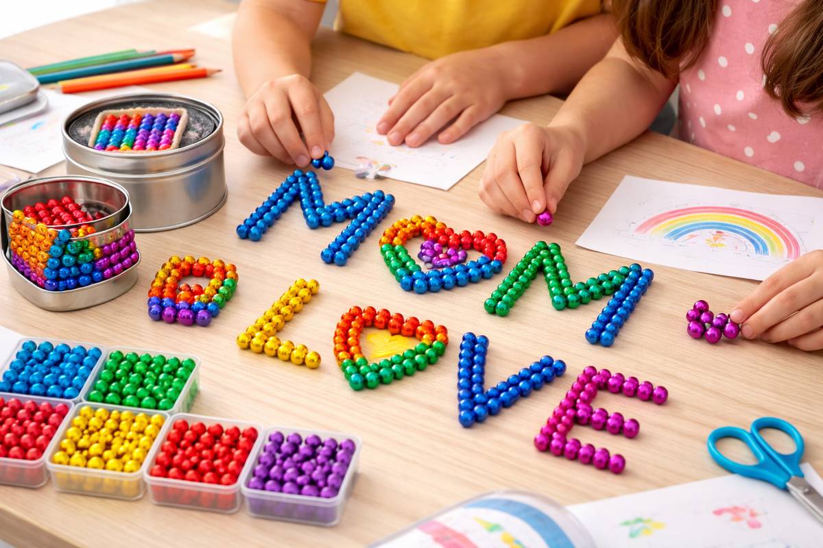 Magnetic Balls New Trending 216 Pcs Ball Toys for Kids — photo 5