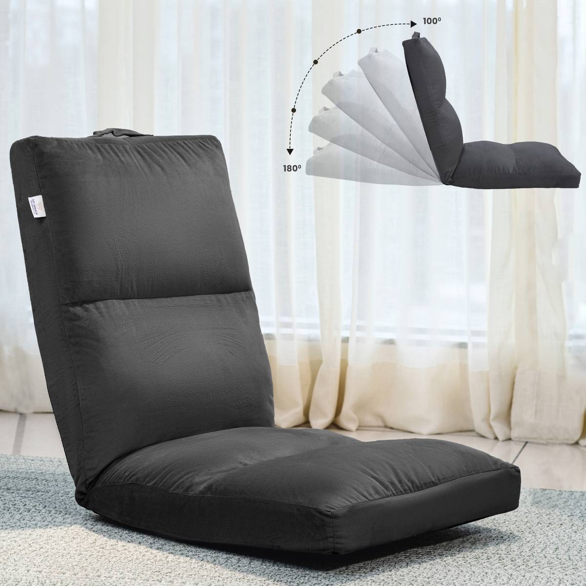 MY ARMOR Fabric Manual Recliner