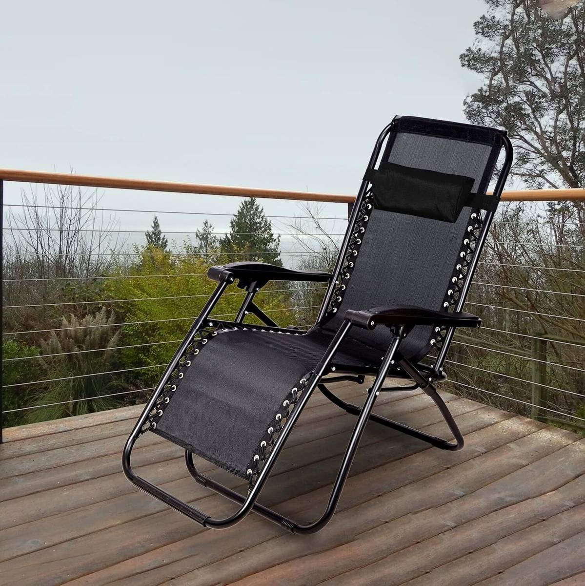 Star Work Leather Manual Recliner — photo 2