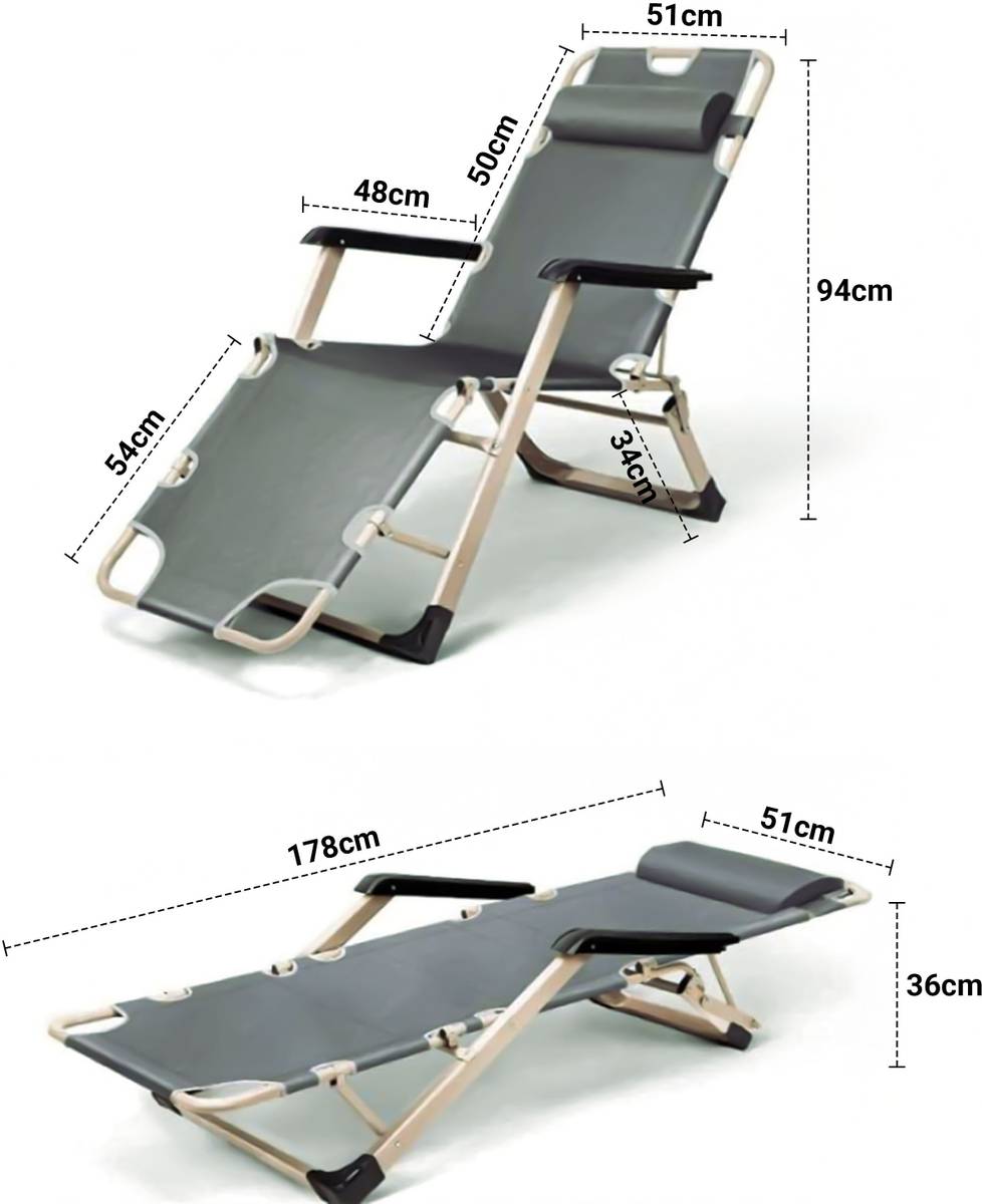 Livzing Fabric Manual Recliner — photo 5