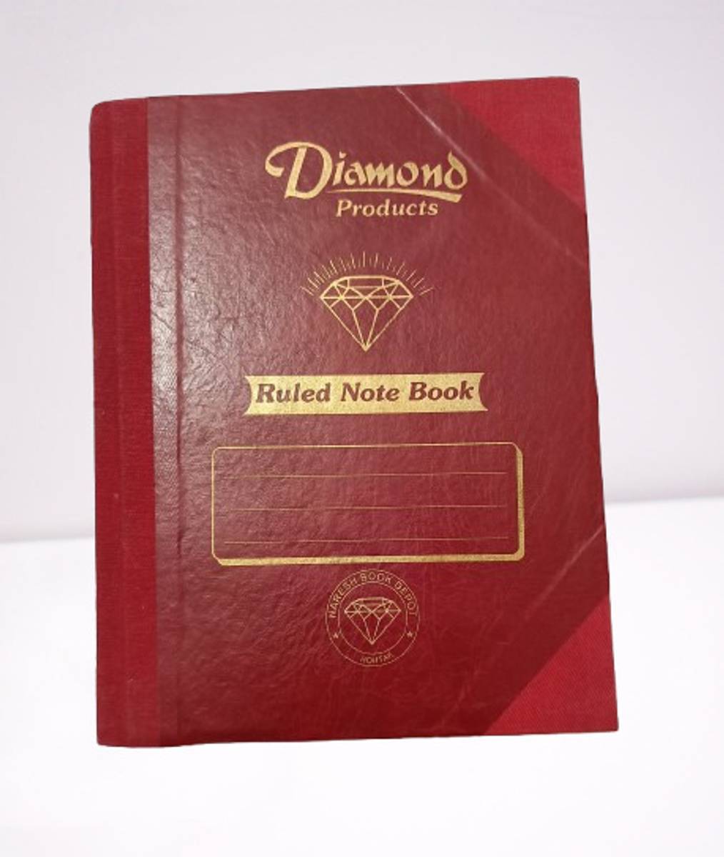 Preha The Smart Choice Ruled Note Book for Schools, Colleges, Office - 380 Pages Ruled Book Size 04 - 22 x 17 Cm 1-Part