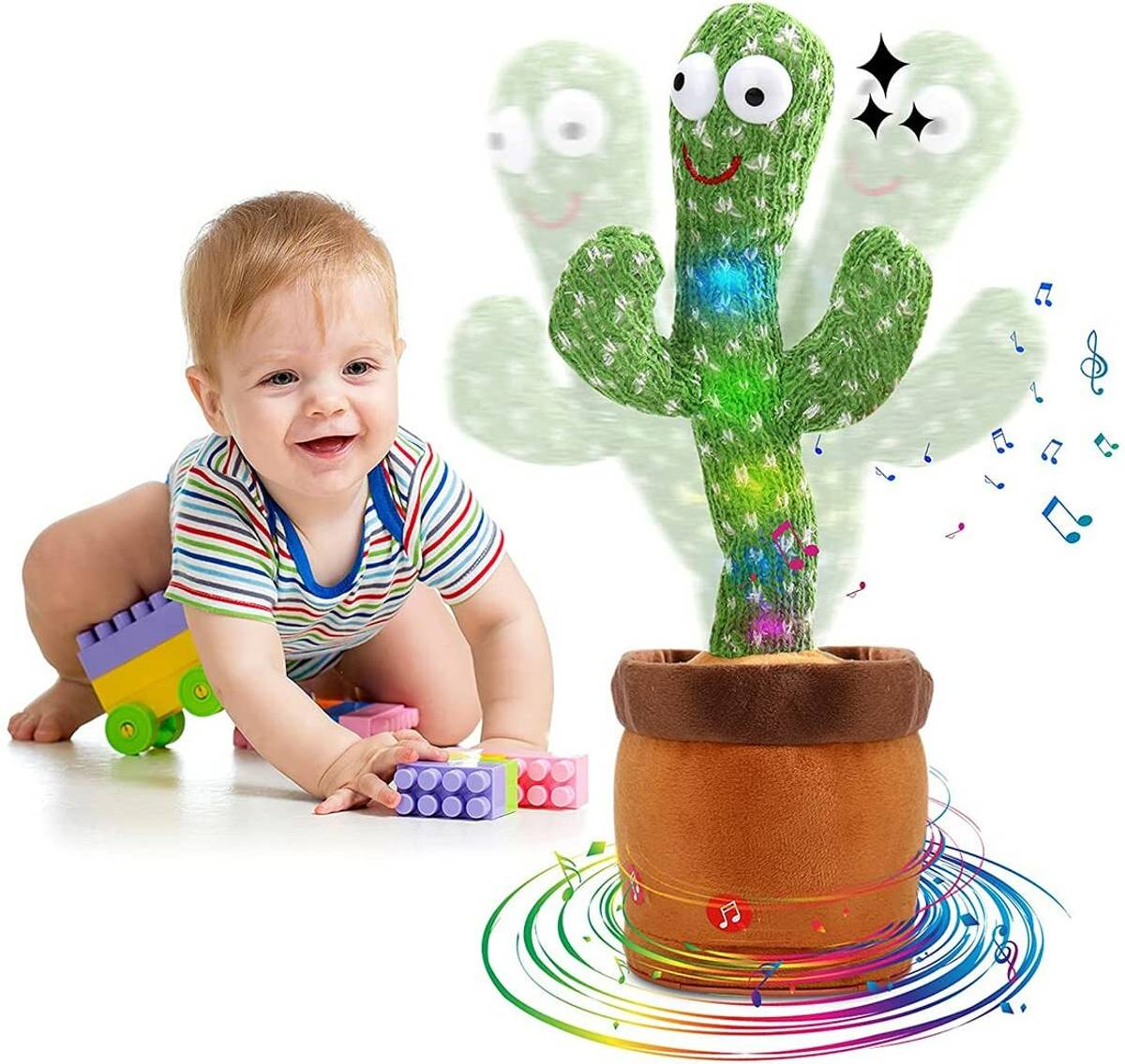 Playkid toys enterprises Dancing Cactus Talking Toy Kids (1 Year Brand Warranty) — photo 2