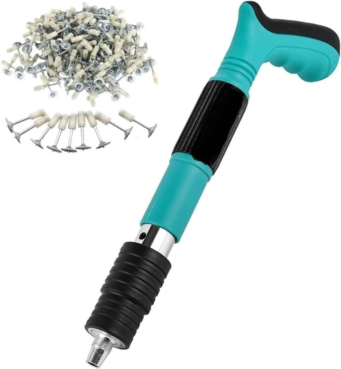 gunsagar Manual Steel Nail Gun Tool With 12 Nail Heavy Duty Fast Hitting Rivet Gun