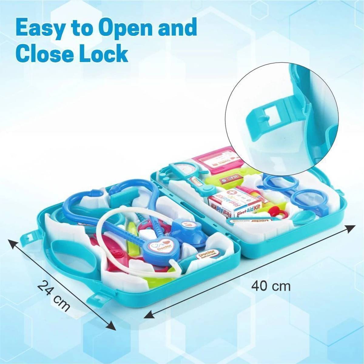 Doctor Playset For Kids Boy & girl Blue — photo 4