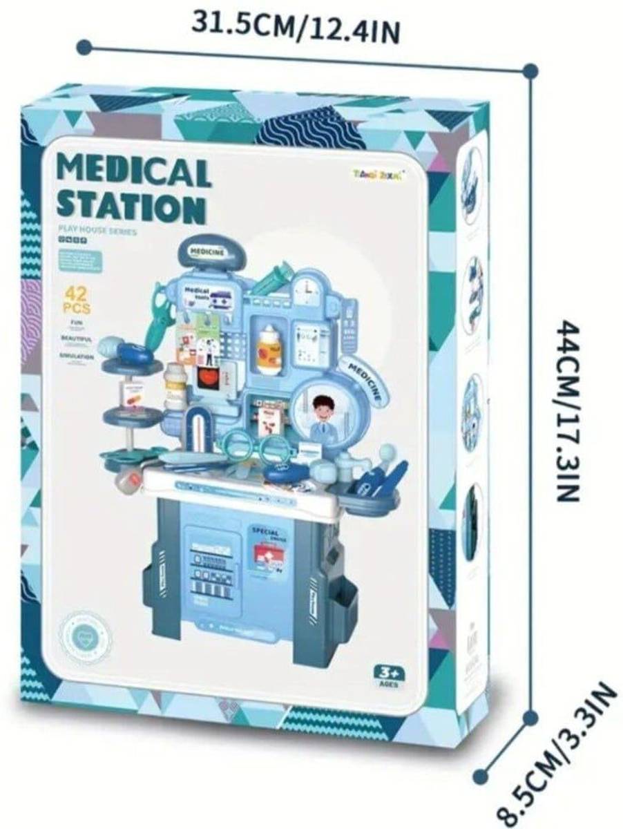 42 PCS Doctor Set for Kids Girl Boys 3 4 5 6 7 8 Years Old — photo 4