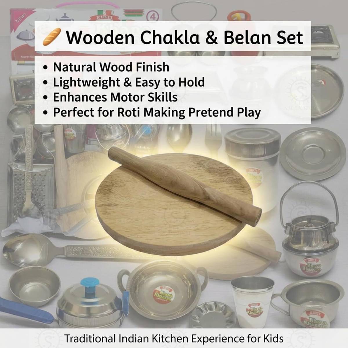 Steel Kitchen Set Toys for Kids — photo 4