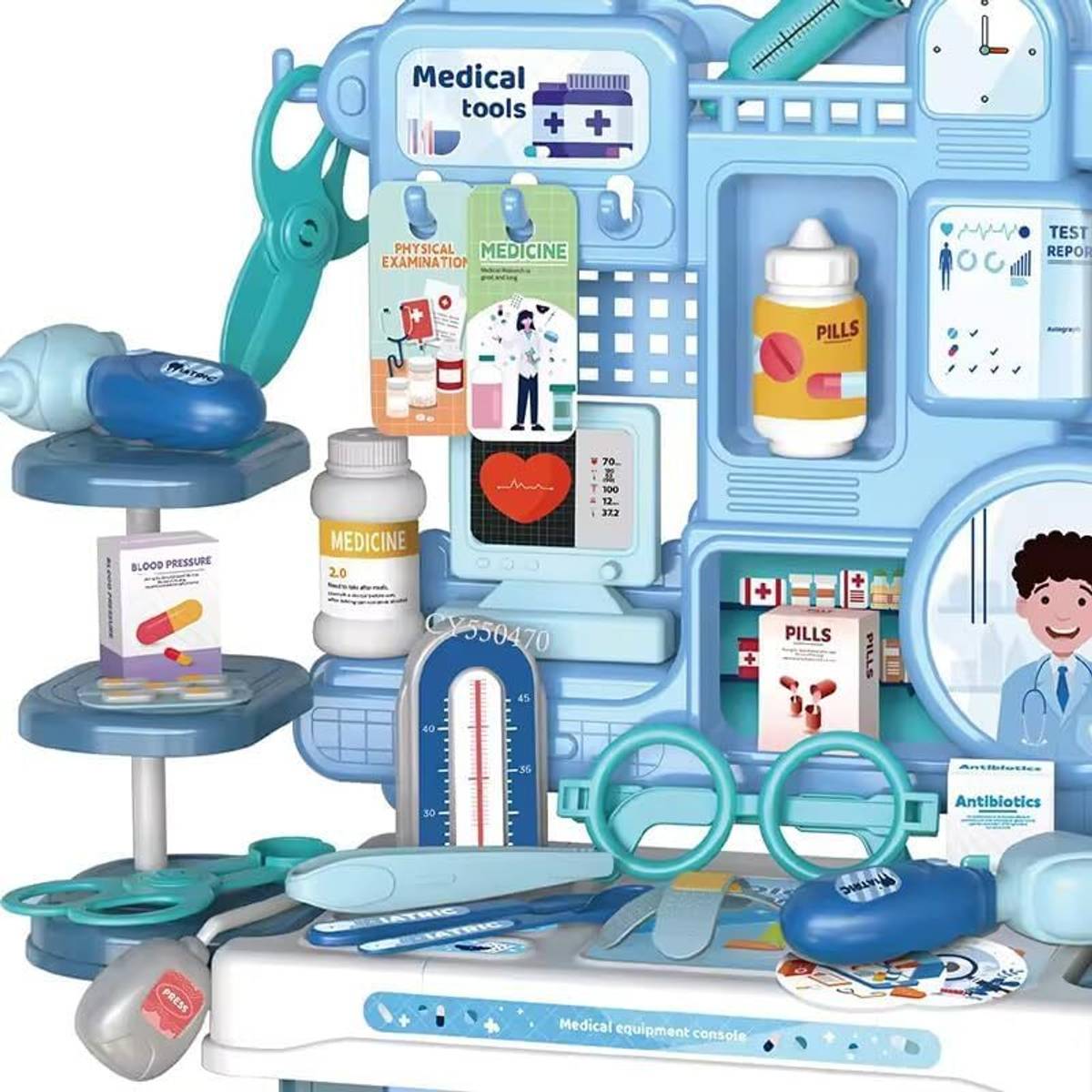 42 PCS Doctor Set for Kids Girl Boys 3 4 5 6 7 8 Years Old — photo 2