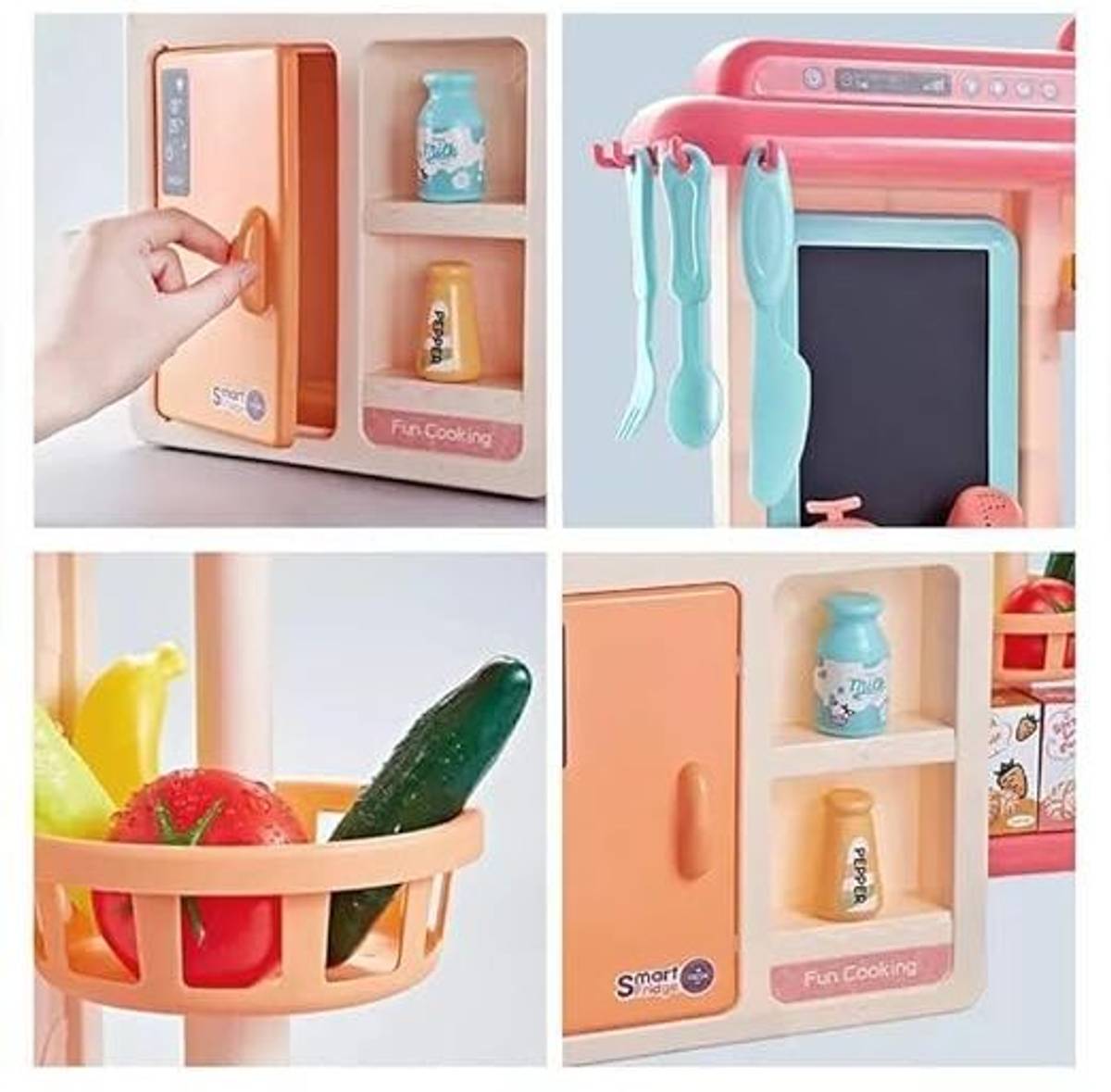 Kitchen Play Set Play Food Party Role Toy for Girl — photo 2