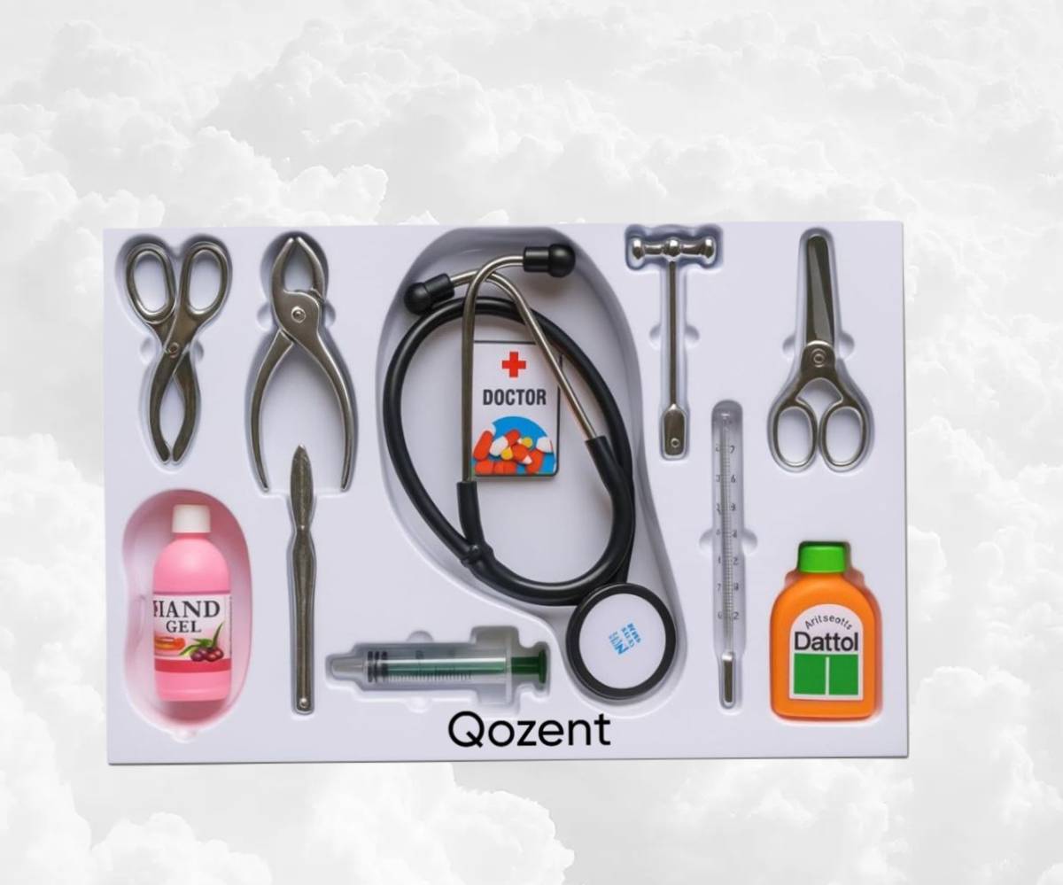 Qozent loving toys Doctor Kit Toys for Kids Q5 Pretend Doctor Play Set