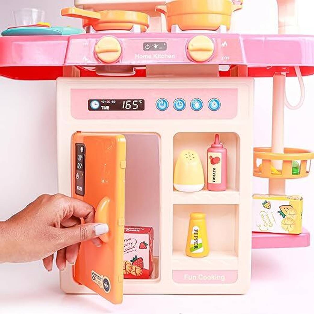 Kitchen Play Set Play Food Party Role Toy for Girl — photo 4