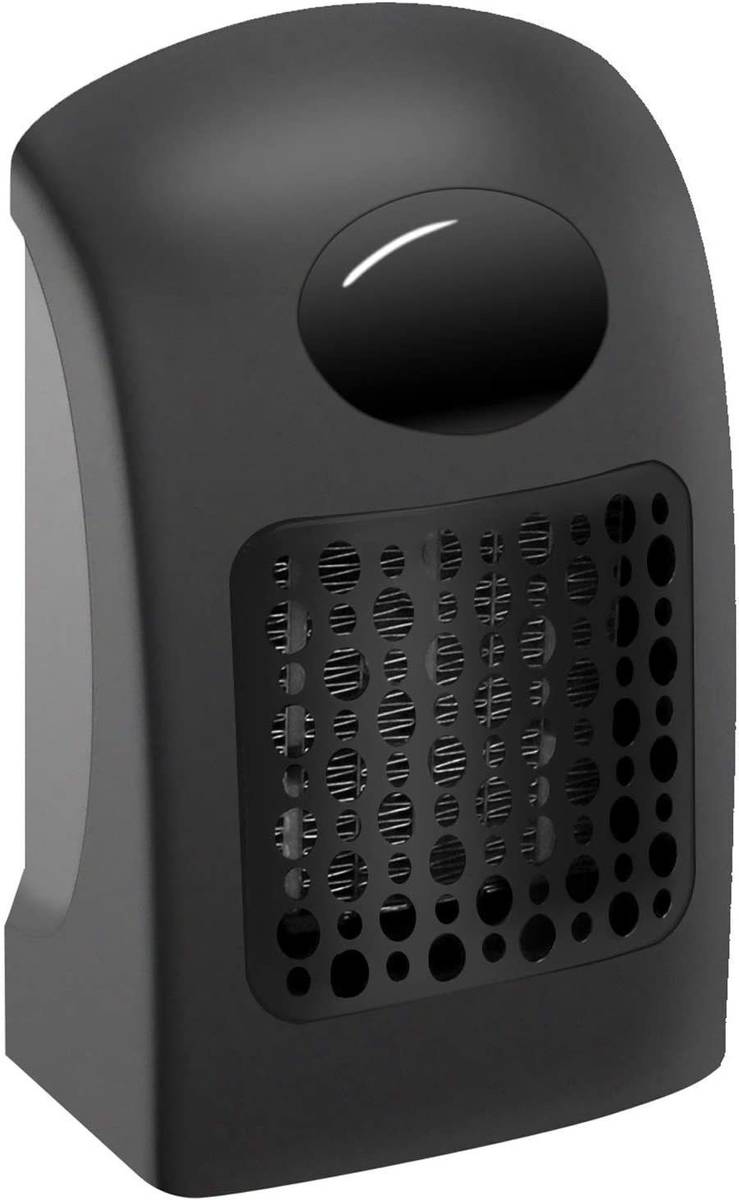 NUVIO IVV®-JU7-Wall-outlet Electric Handy Air Heater Warm Blower Room Fan Stove Fan Room Heater