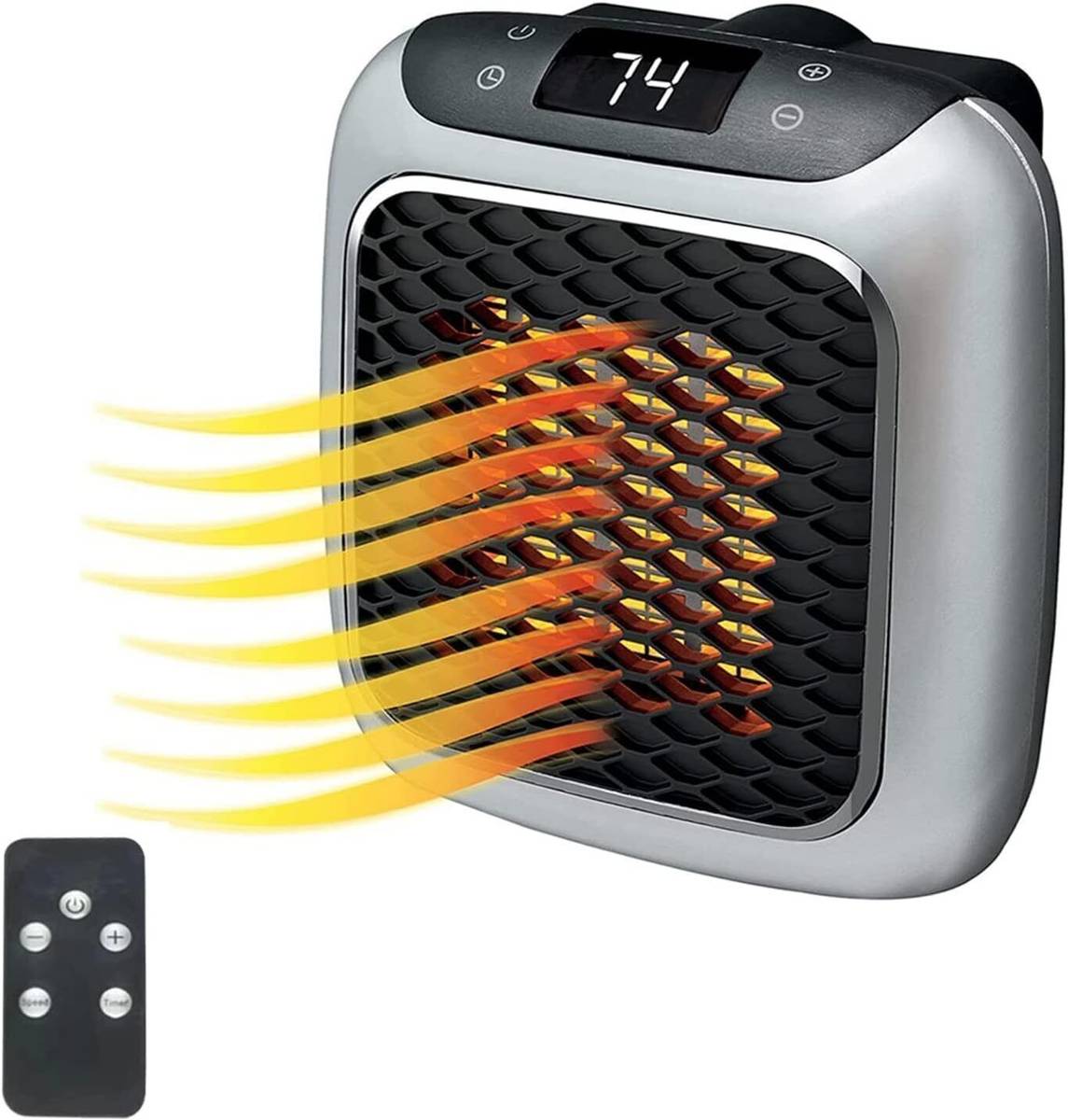 The OM Enterprises Personal Warm Appliance Electric Desktop Room Mini Heater Fan Room Heater