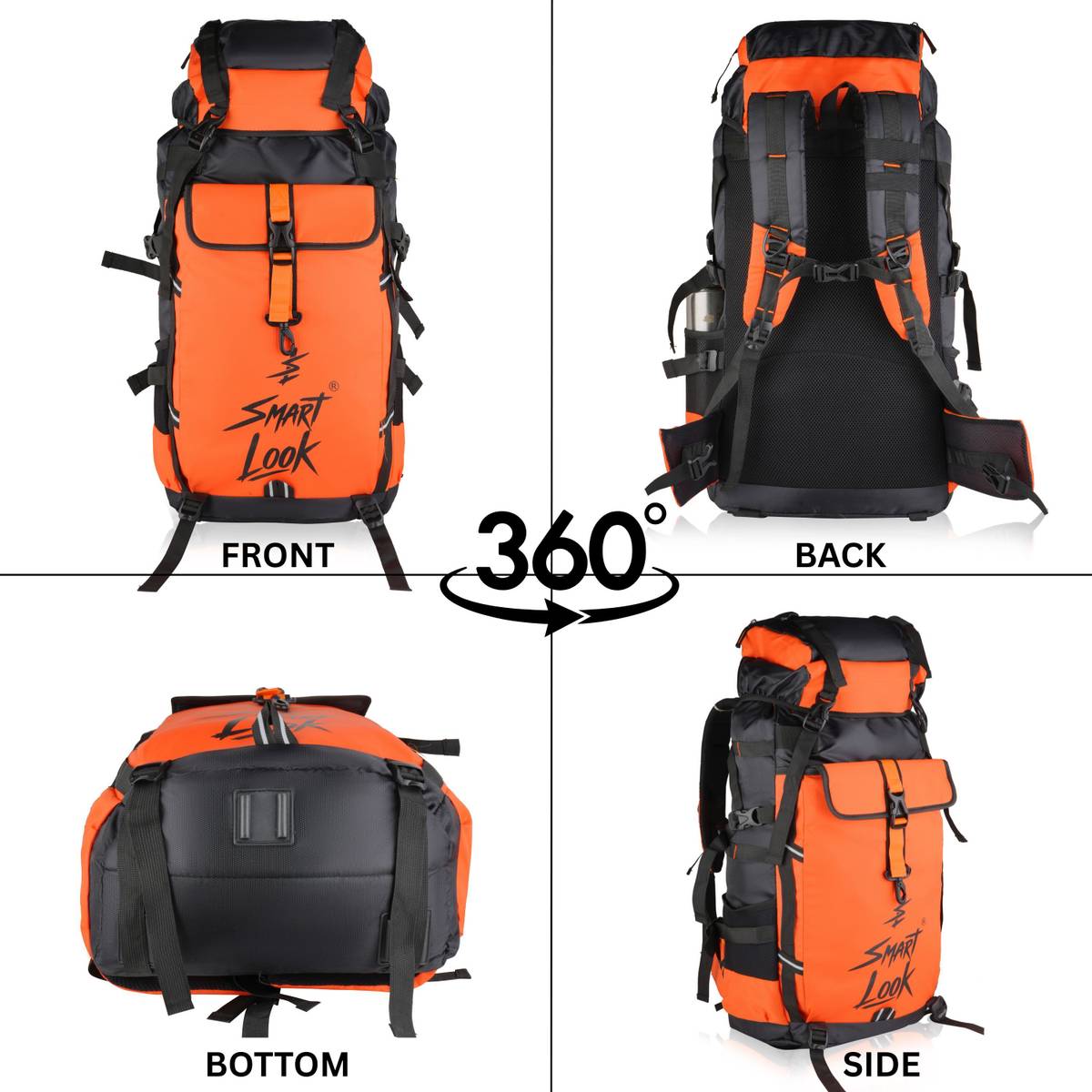 Smartlook Smart Look Adventure 80L Hiking Backpack with Bottle Holder Waterproof Backpack — photo 3