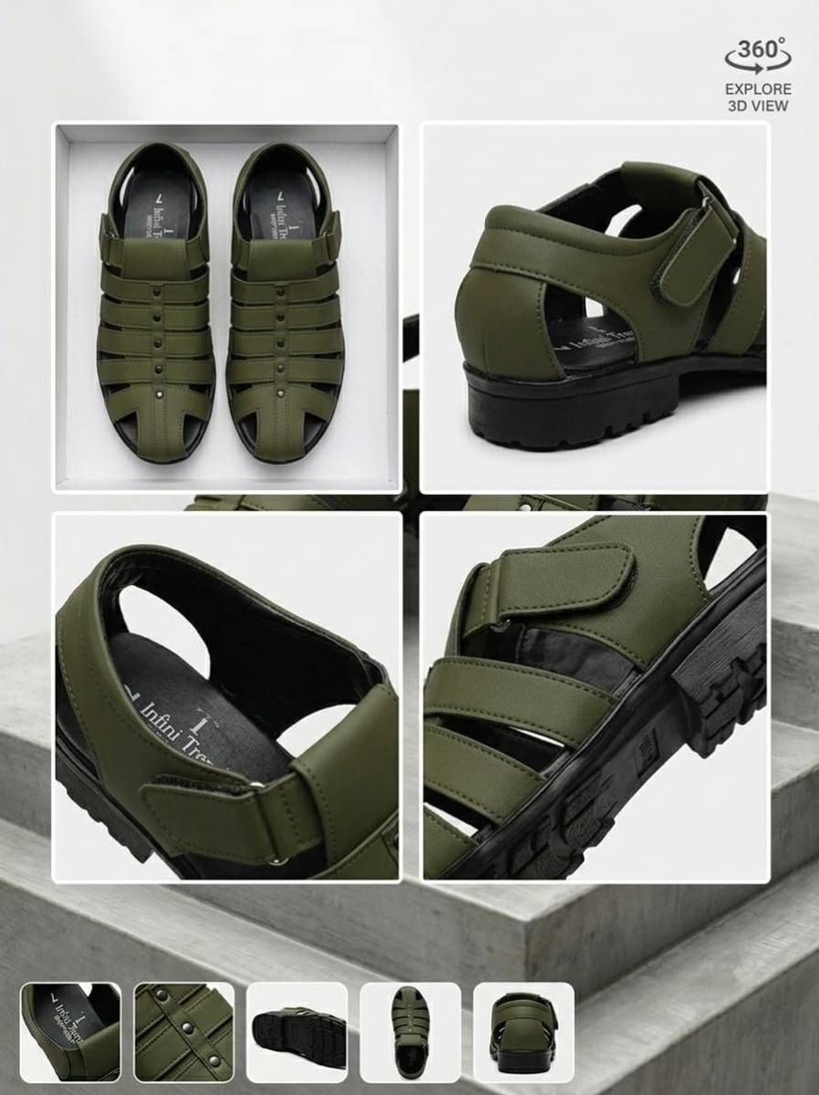 InfiniTrenz Men Sandals