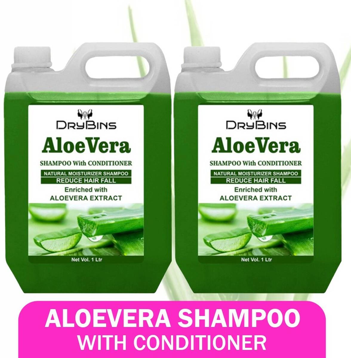 DRYBINS Aloe Vera 2-in-1 Shampoo & Conditioner Treatment