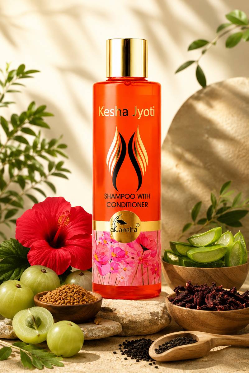 AKANSHA Keshajyoti Shampoo with Conditioner — photo 2