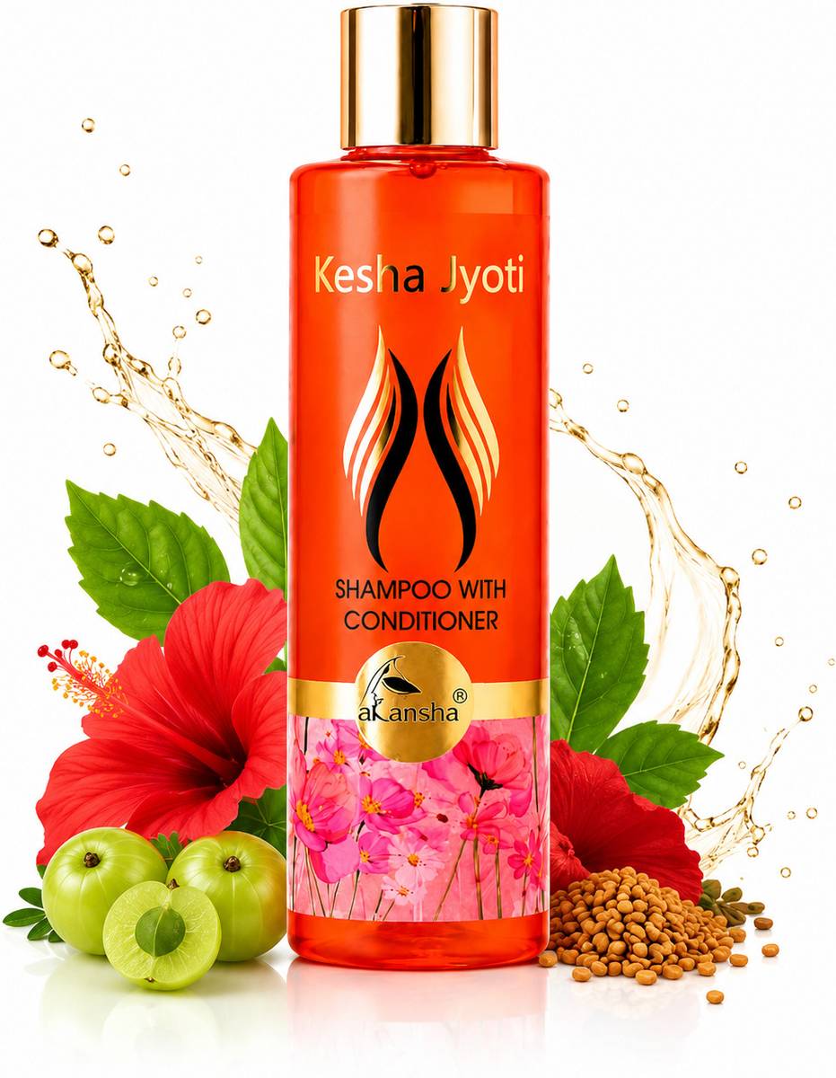 AKANSHA Keshajyoti Shampoo with Conditioner