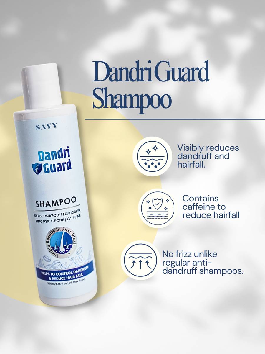 SAYY Dandri Guard Anti Dandruff & Hair Fall Shampoo For All Hair Types