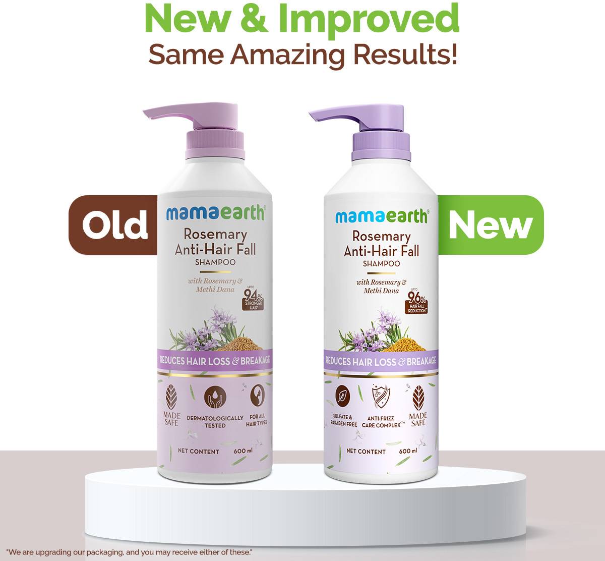 Mamaearth Anti-Hair Fall Shampoo with Rosemary & Methi Dana | Reduce Hair Loss & Breakage — photo 3