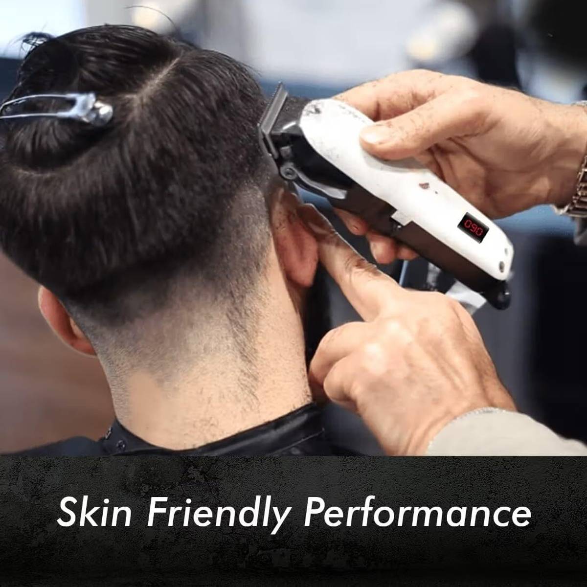 Professional Rechargeable & Cordless: 120 Minutes Runtime Digital Hair Clipper  Shaver For Men — photo 2