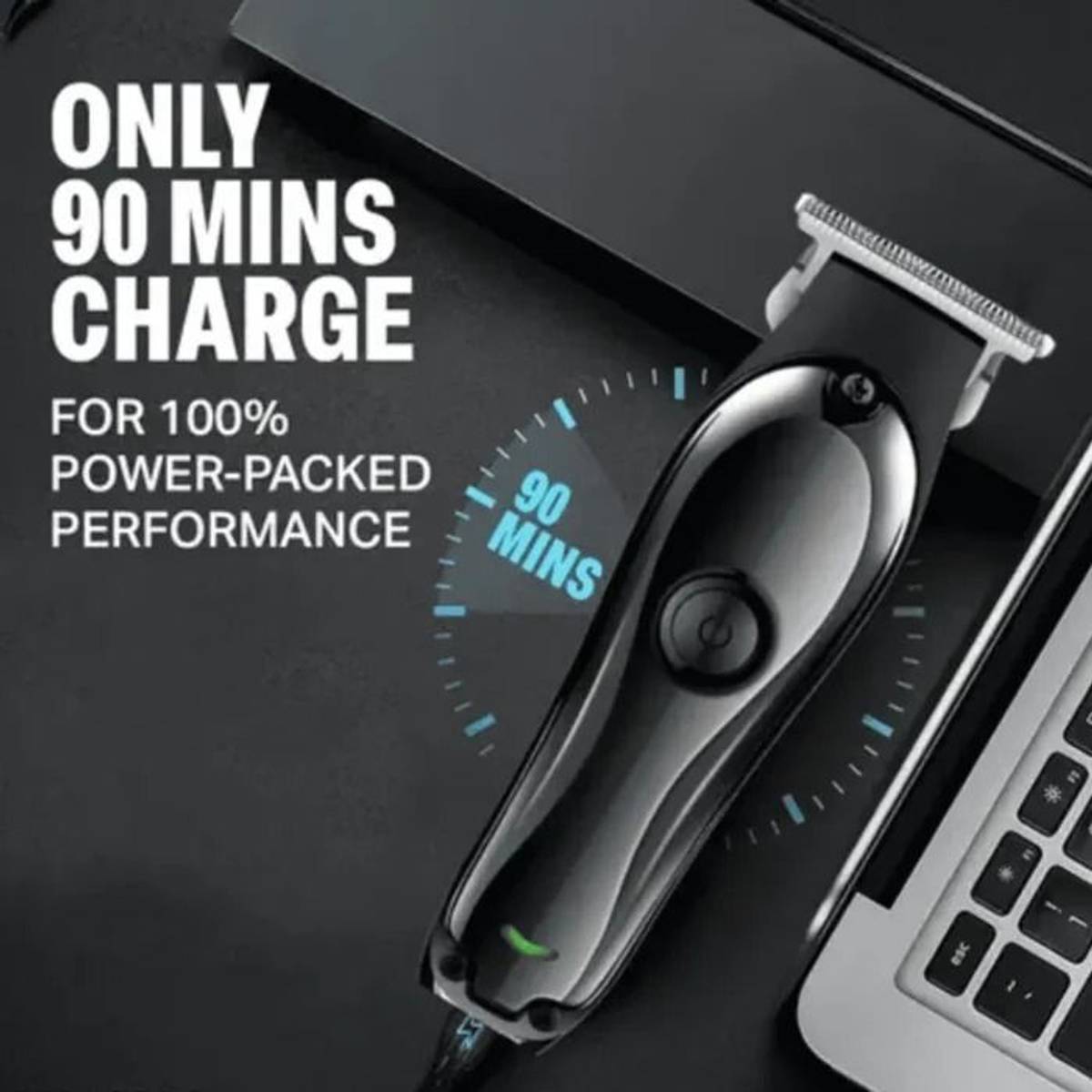 Dazzel Flex Beard Mustache Trimmer High Power Hair Clipper Electric Hair Cutting Tool  Shaver For Men — photo 2