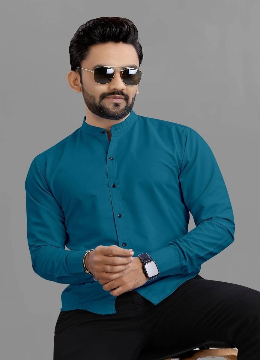 VTEXX Men Solid Formal Multicolor Shirt