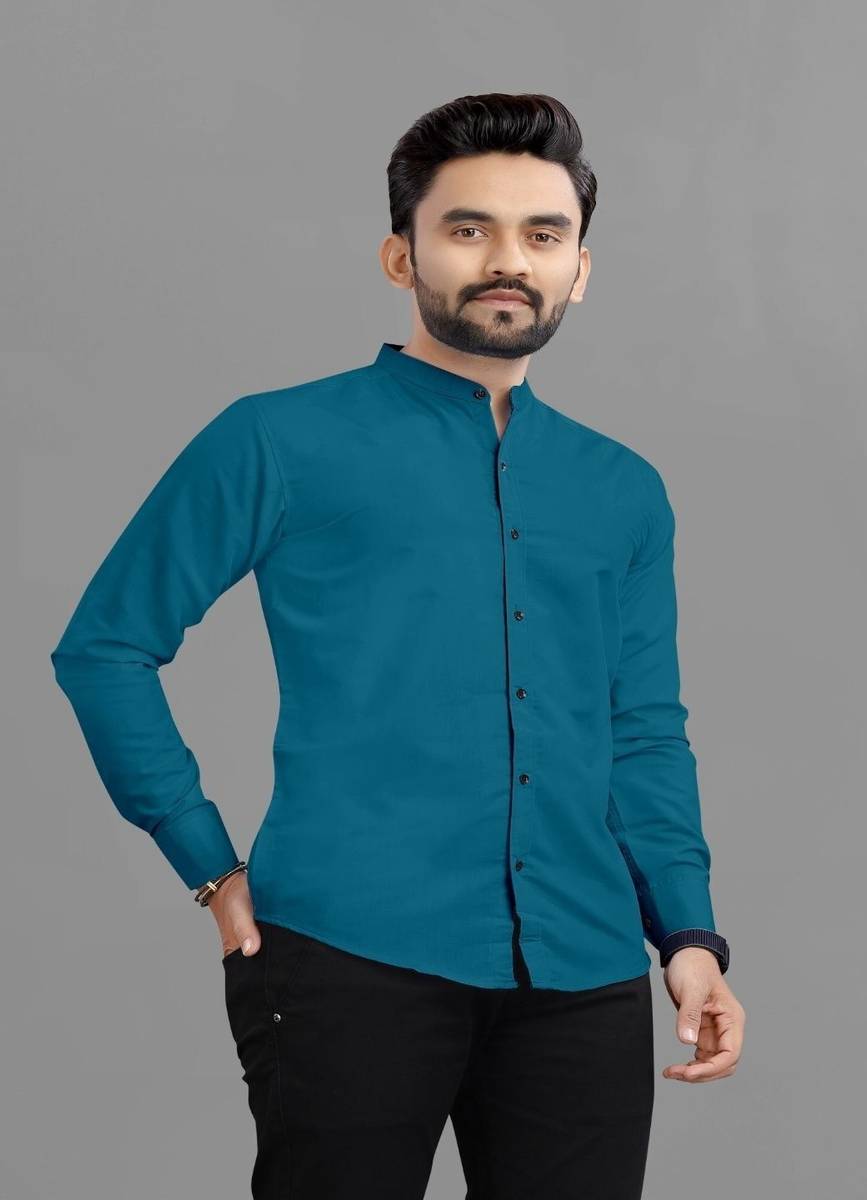 VTEXX Men Solid Formal Multicolor Shirt — photo 4