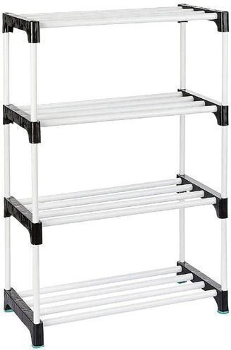 BRANTOX 12 Pair Plastic Shoe Stand Plastic Shoe Stand
