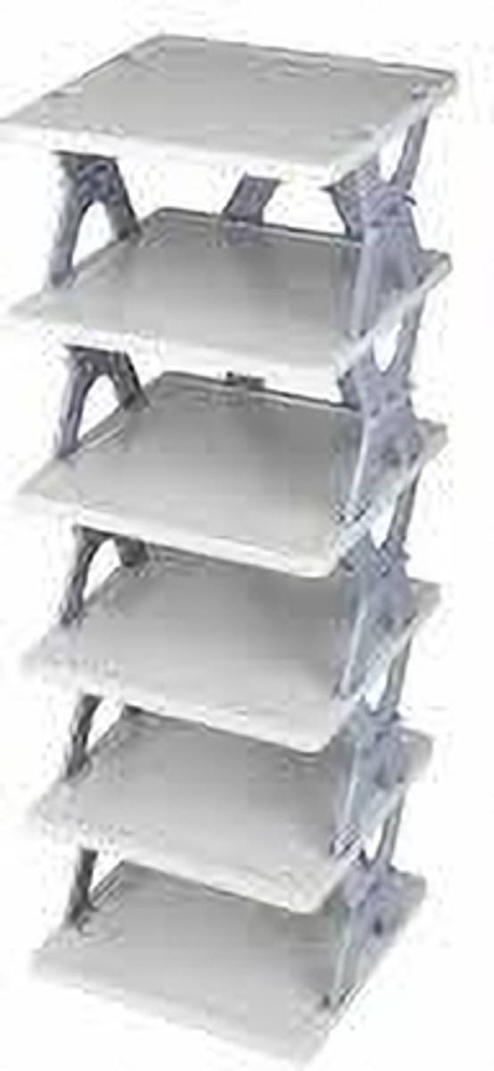 uprime 6 Layer Shoes Rack for Home Plastic | Foldable Shoe Rack | Plastic Shoe Rack Plastic Shoe Stand