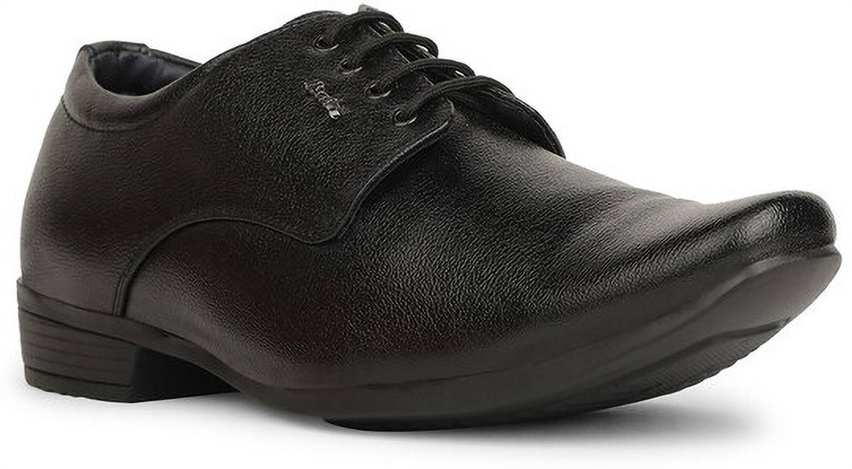 Bata Bata Men's Black Derby Shoes | Classic Formal Footwear | Durable & Comfortable Lace Up For Men — photo 2