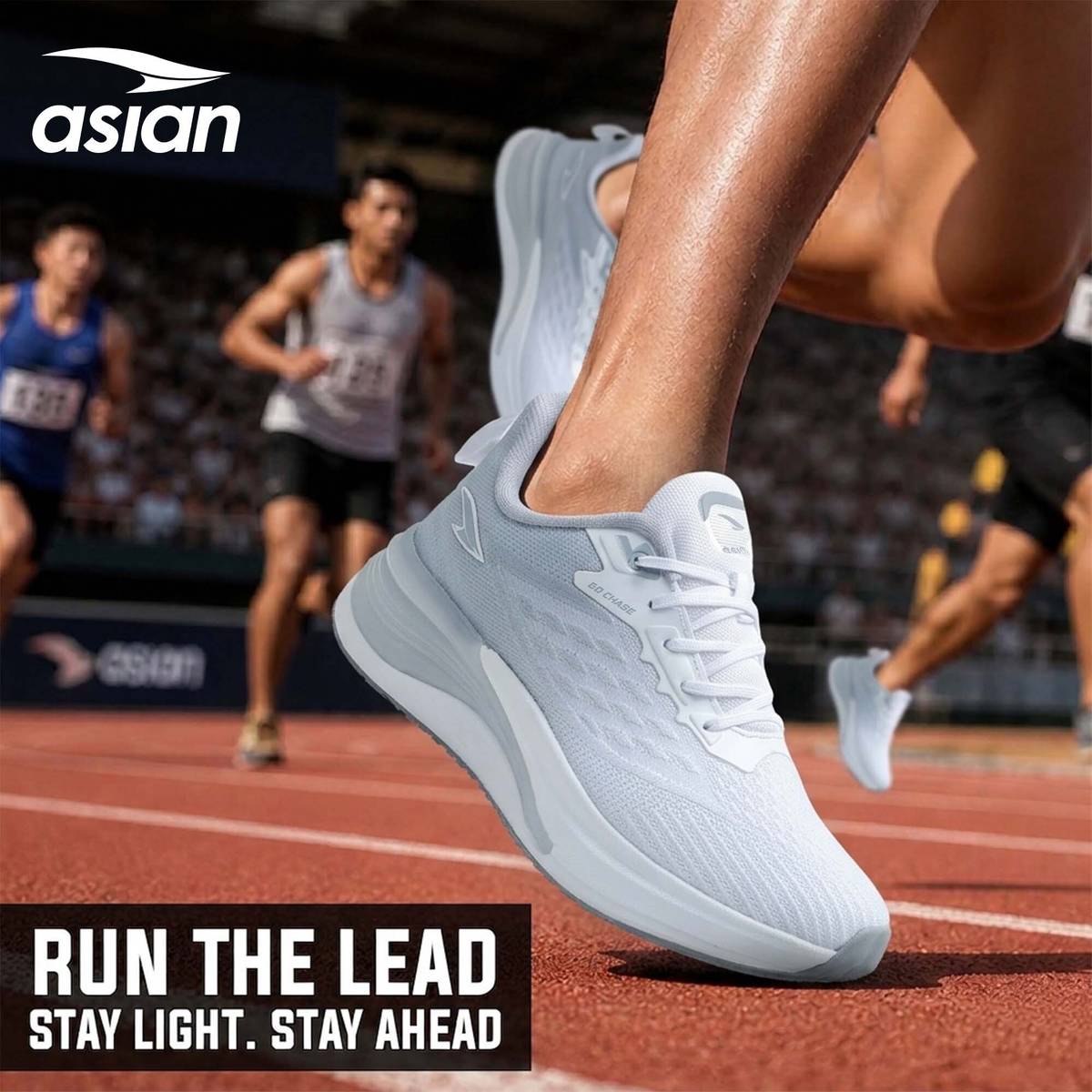 asian Navigator-02 Men's Training Shoes | Airy Mesh, Memory Foam & Traction Sole Running Shoes For Men — photo 4