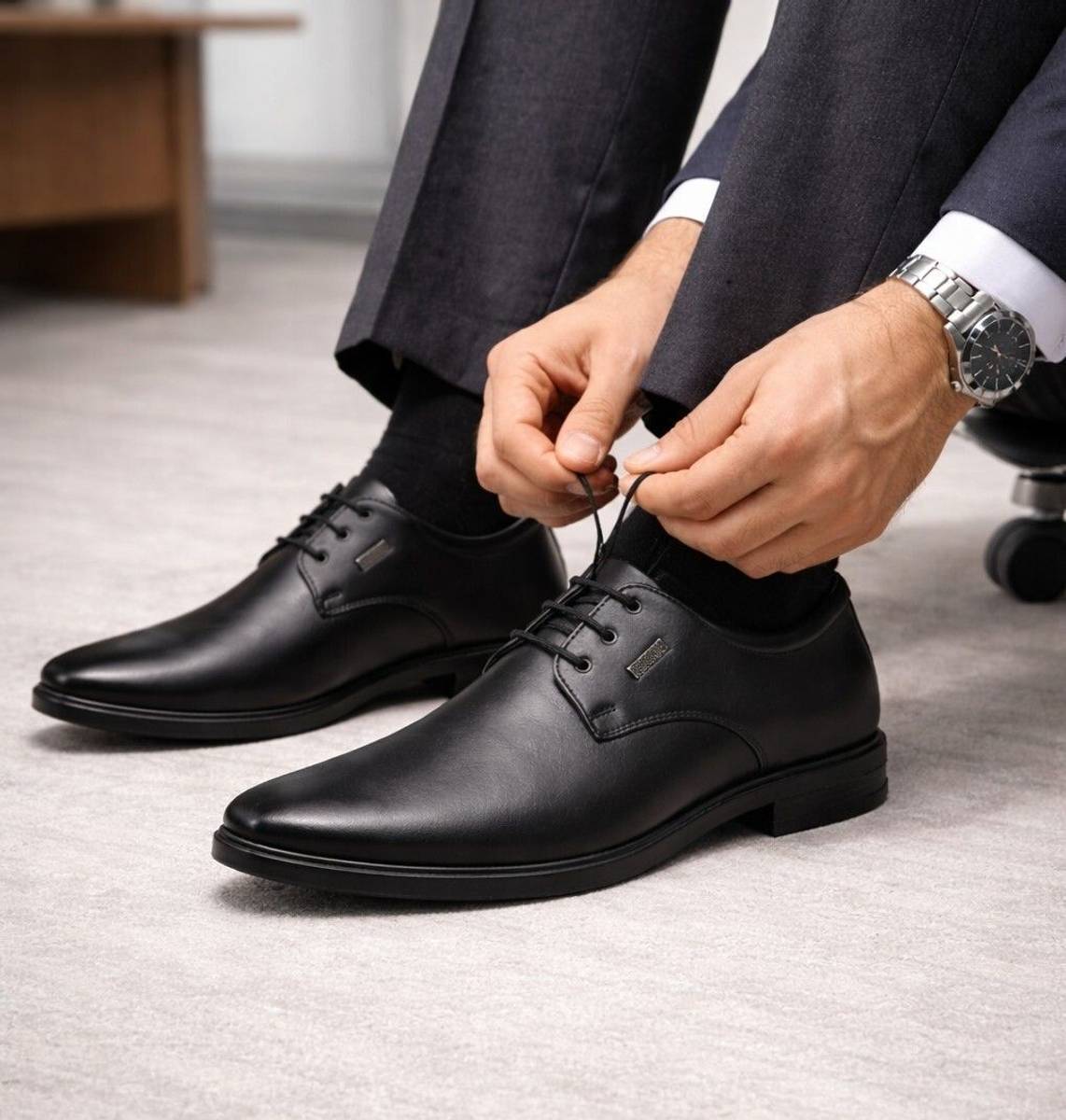 Averatto Office Shoes|Executive |Party Wear |Derby |Professional Oxford For Men(Q9932) Party Wear For Men — photo 3