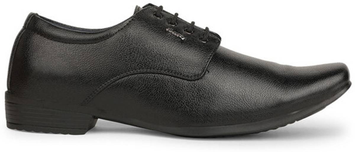 Bata Bata Men's Black Derby Shoes | Classic Formal Footwear | Durable & Comfortable Lace Up For Men — photo 3