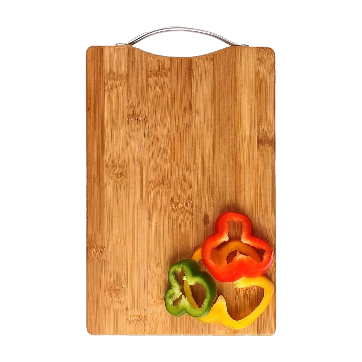 Flipkart SmartBuy (33*23) Thick Wooden Bamboo Kitchen Chopping Cutting Slicing Board with Holder for Fruits Vegetables Meat Wooden Cutting Board