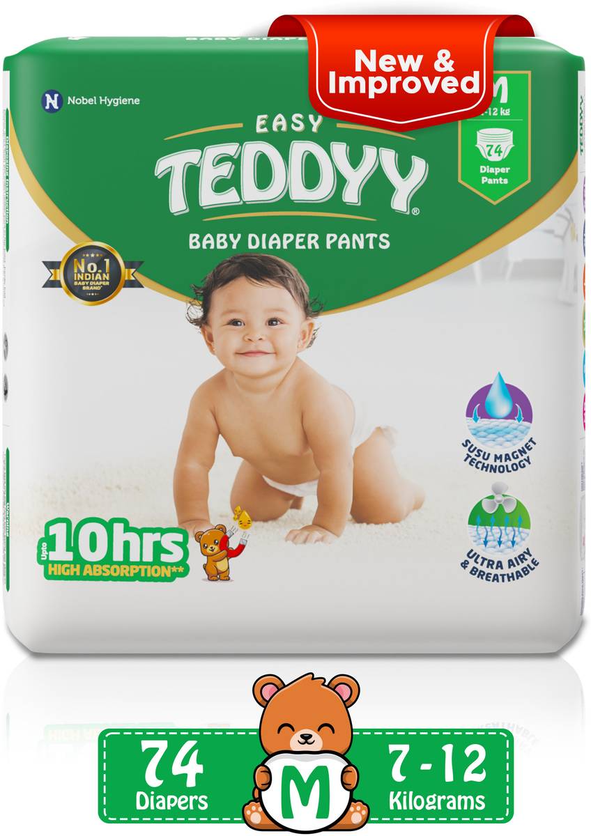 TEDDYY Easy Pant Diapers - M