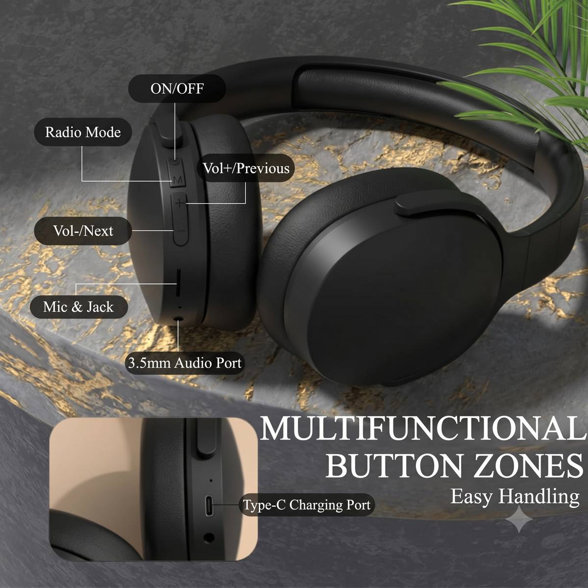 Trendy Audio Luxurious Comfort Crystal Clear Sound Super Bass Bluetooth — photo 5