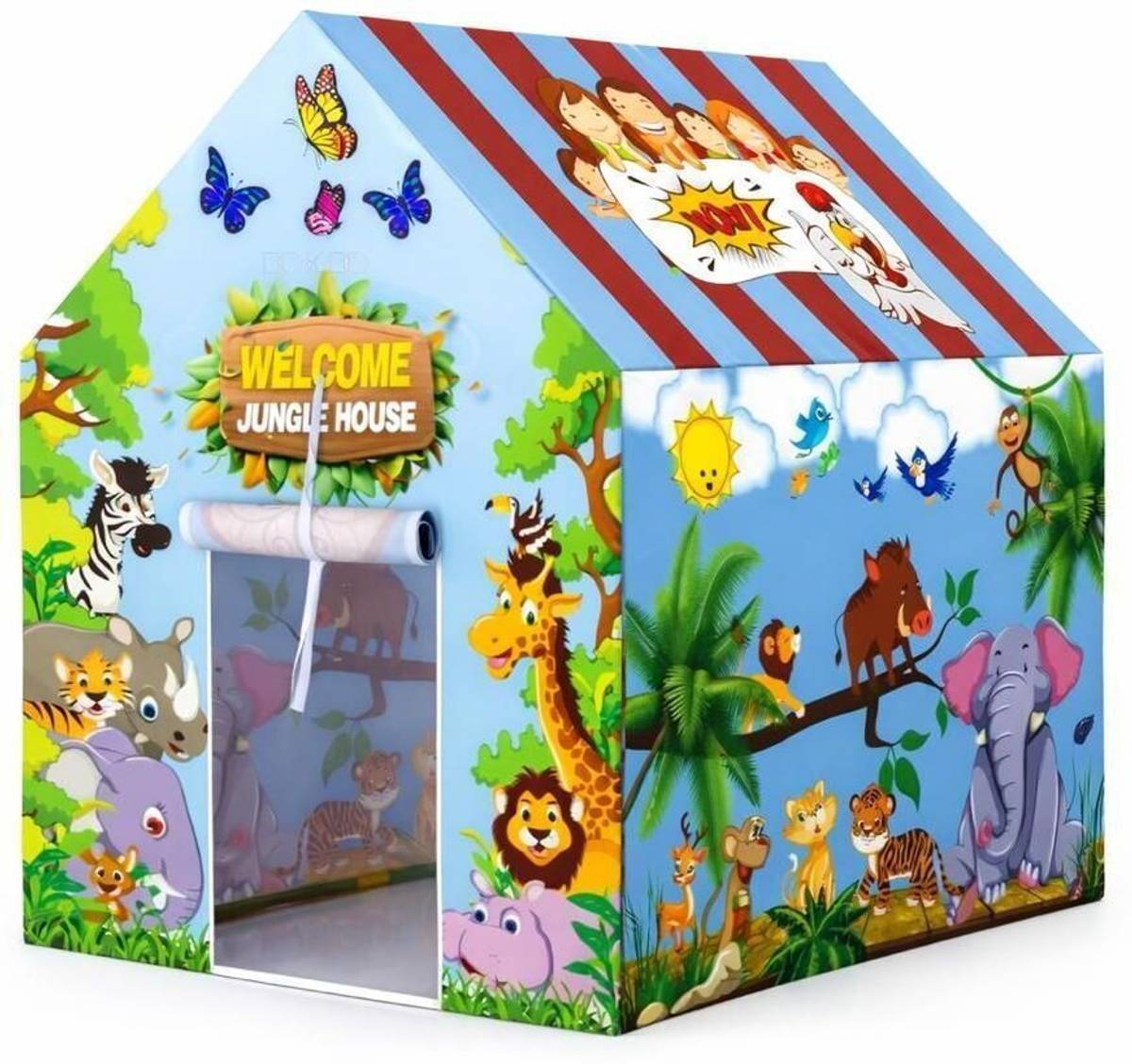 Tent House 10 year kids toys Jungle tent house for boys and girls(Big Size)