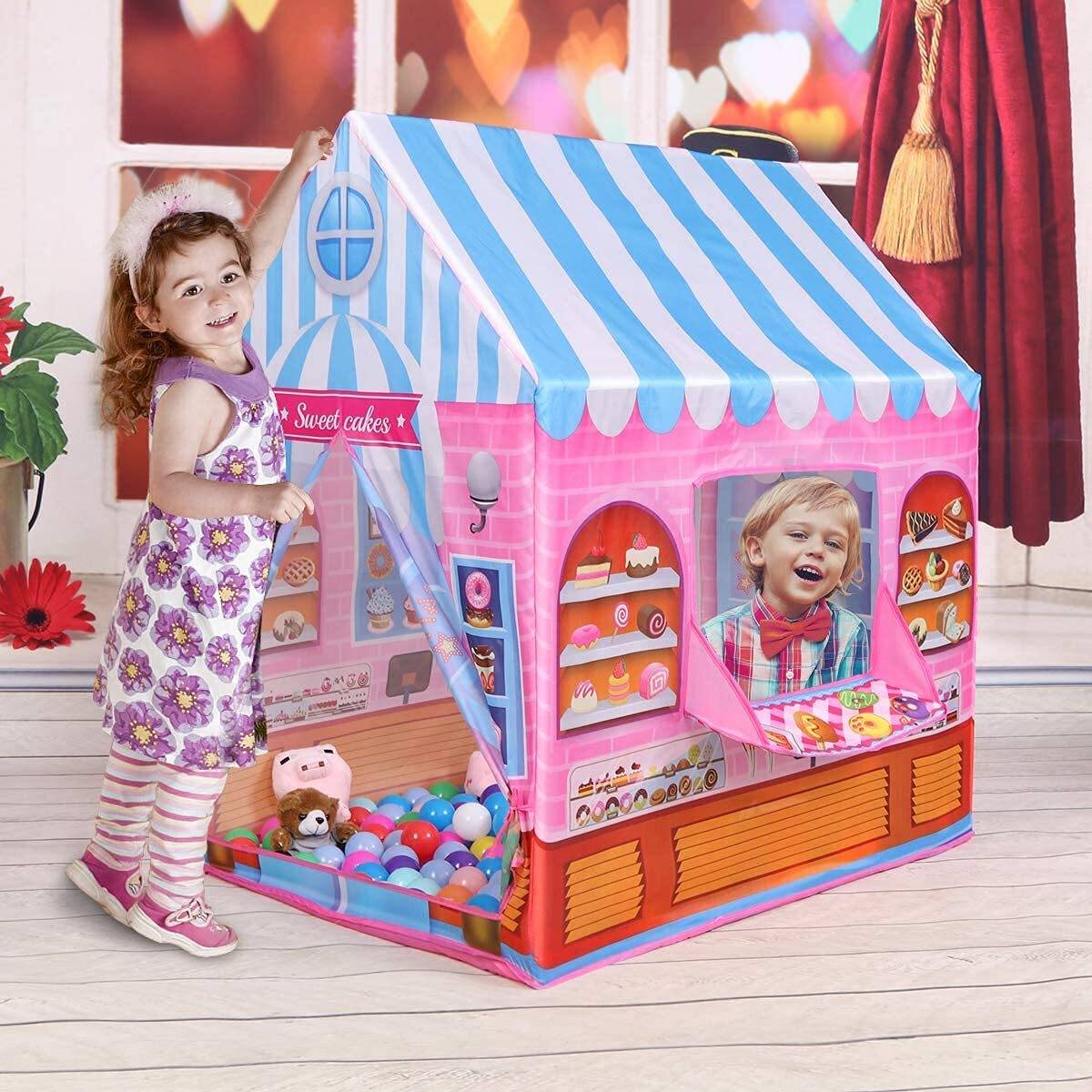 Jumbo Size Tent House for Kids 10 Years Old Girls & Boys Toy Play House_(F55) — photo 3